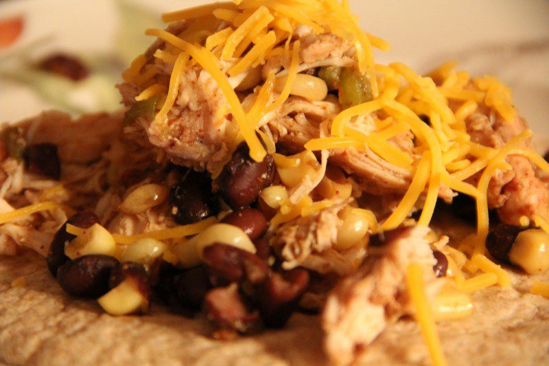 Crockpot Chicken Tacos