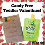 Candy Free Toddler Valentines