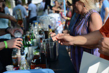 Wine Tasting at Downtown Food & Wine Fest