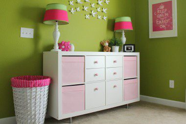 diy ikea hack expedit changing table