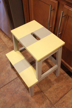 diy ikea hack BEKVAM step stool