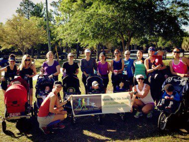 East Orlando chapter of Moms RUN This Town Wednesday morning group runs