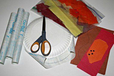 Stained Glass Turkey Craft Materials