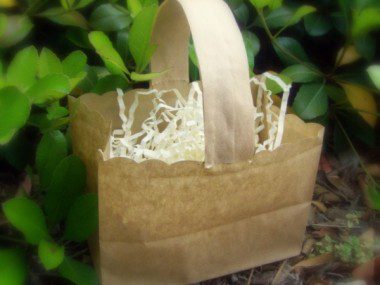 Paper Bag Easter Basket