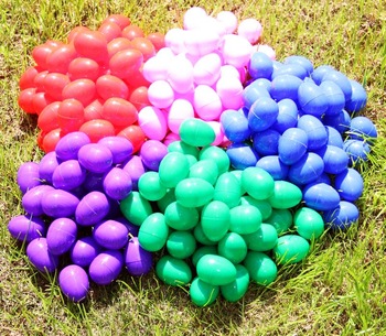 Color Coded Plastic Eggs