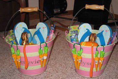 Personalized Easter "Buckets"