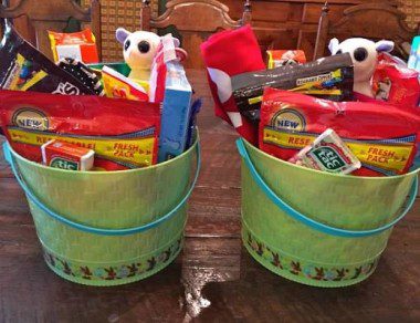 Easter baskets in Louisiana