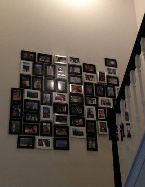 FamilyPhotoWallFromBelow