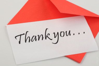 Thank-you-letter