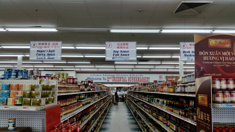 picture showing a food aisle in an ethnic market