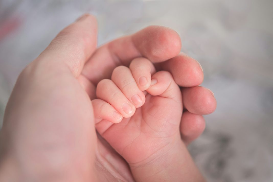 hu-chen-tCbTGNwrFNM-unsplash Hu Chen via Unsplash baby fist in an adult hand