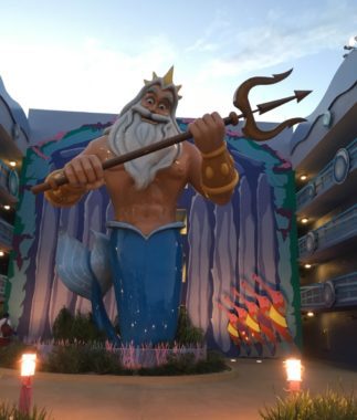 king triton statue