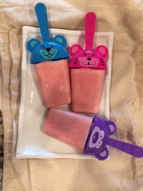 Breakfast Smoothie Popsicles