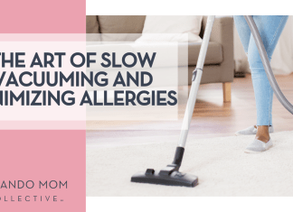 The Art of Slow Vacuuming and Minimizing Allergies