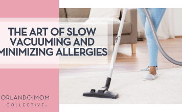 The Art of Slow Vacuuming and Minimizing Allergies