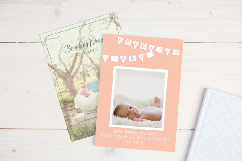 Tips for Quick and Easy Birth Announcements