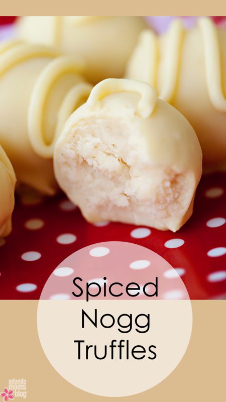 Spiced Nogg Truffles