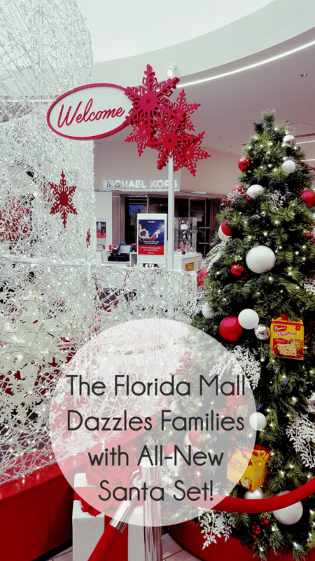 The Florida Mall Dazzles Families with All-New Santa Set!