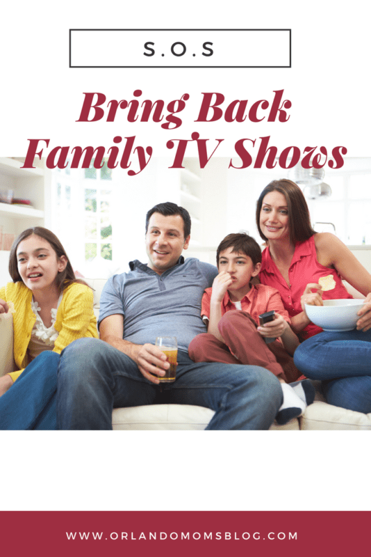 SOS: Bring Back Family TV Shows!