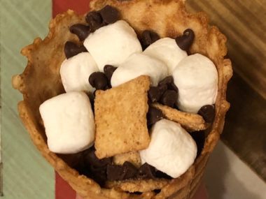 4th of July S'mores Cones