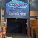 Shark Encounter Entrance sign