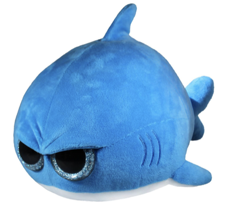 grumpy shark plushie