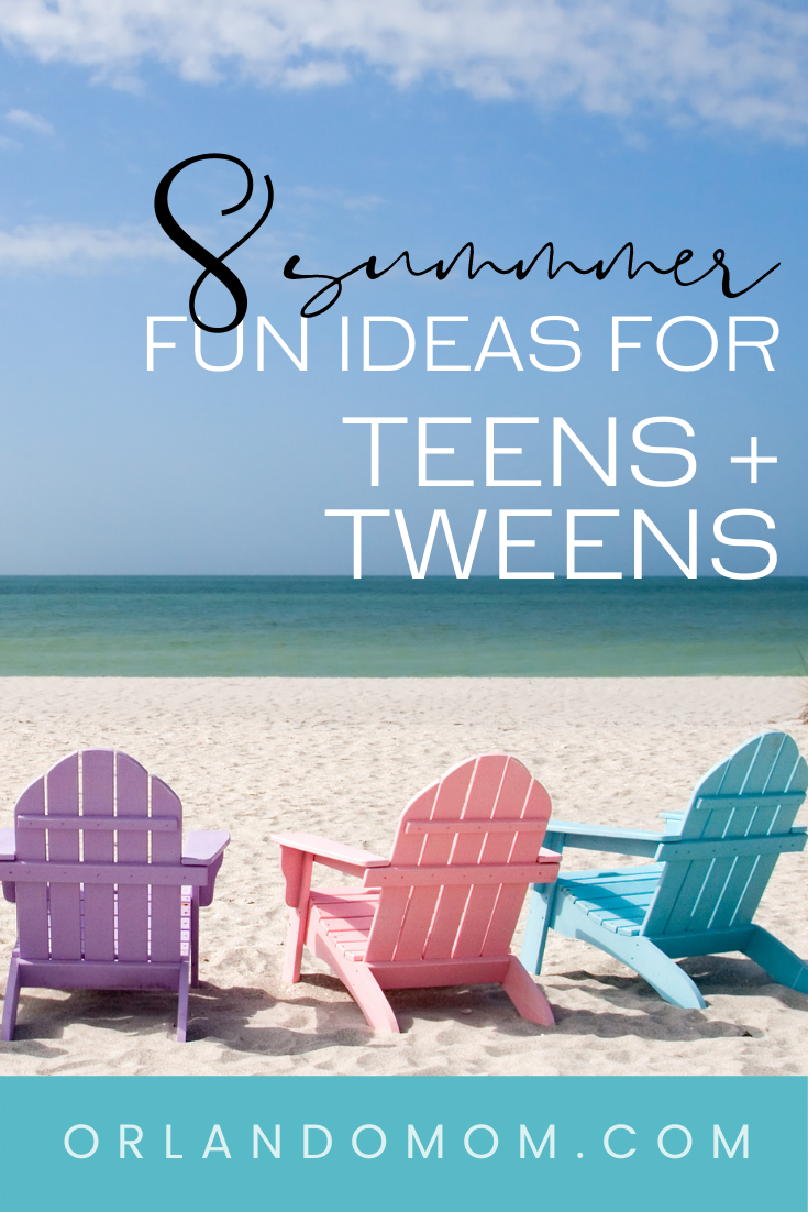 Summer Ideas for Tweens