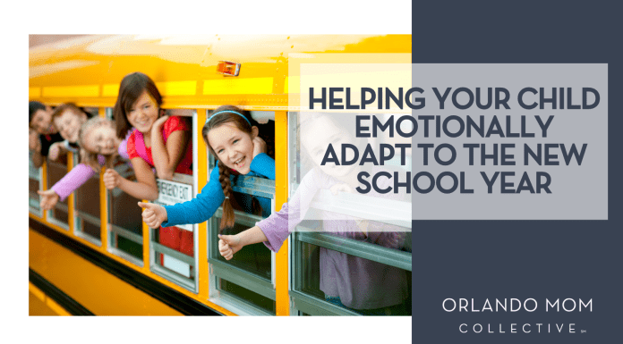 Helping your child emotionally adapt to the new school year