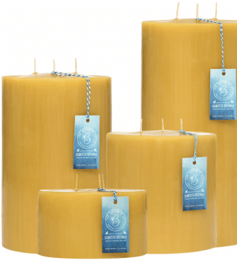 Beeswax + Co candles