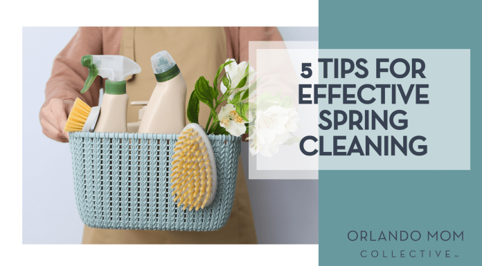 5 Tips for Effective Spring Cleaning!