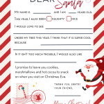 Dear Santa Letter