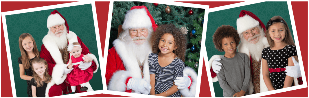 pictures with Santa, where to see Santa, Santa near me