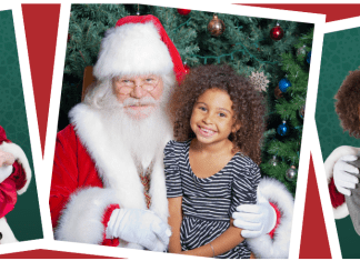 pictures with Santa, where to see Santa, Santa near me