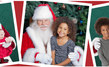 pictures with Santa, where to see Santa, Santa near me