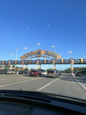 Magic Kingdom Parking Lot entrance