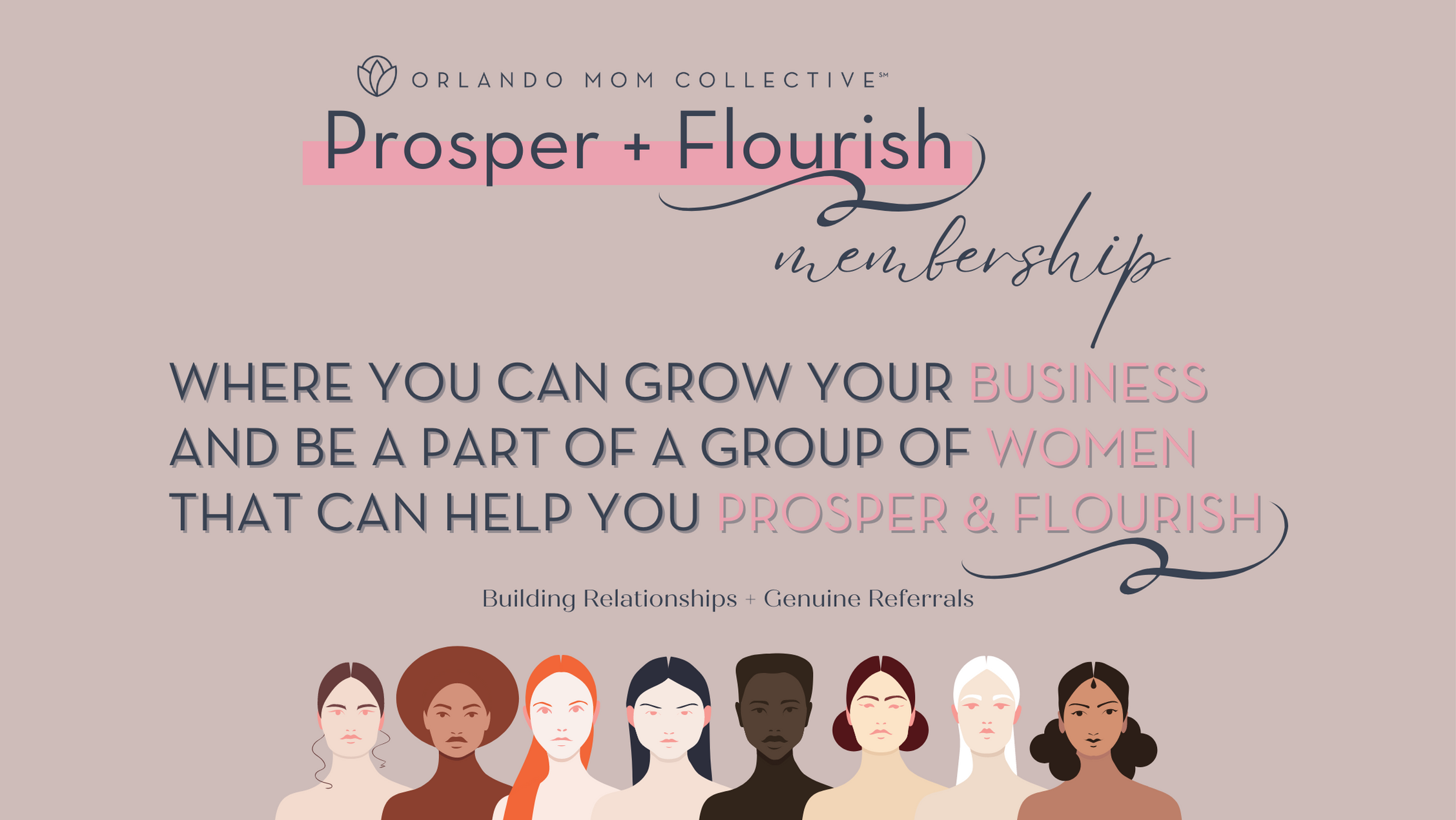 Prosper & Flourish, Women in Business Membership Program