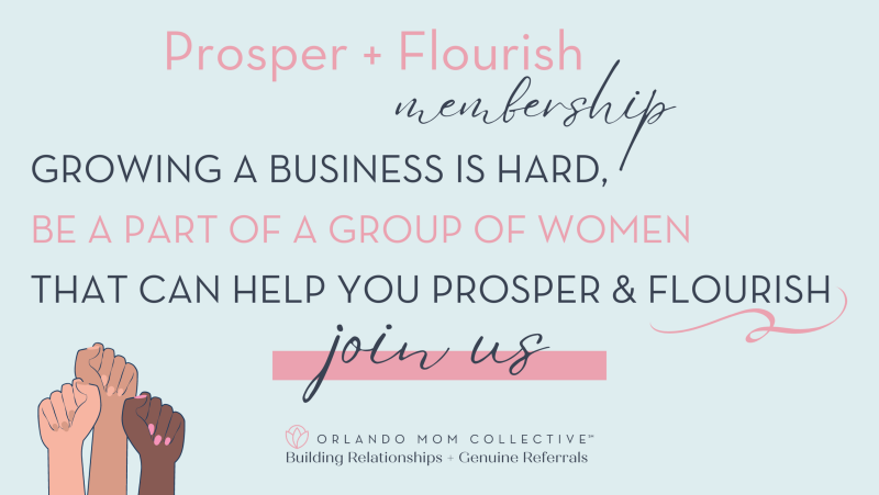 Prosper & Flourish, Women in Business Membership Program