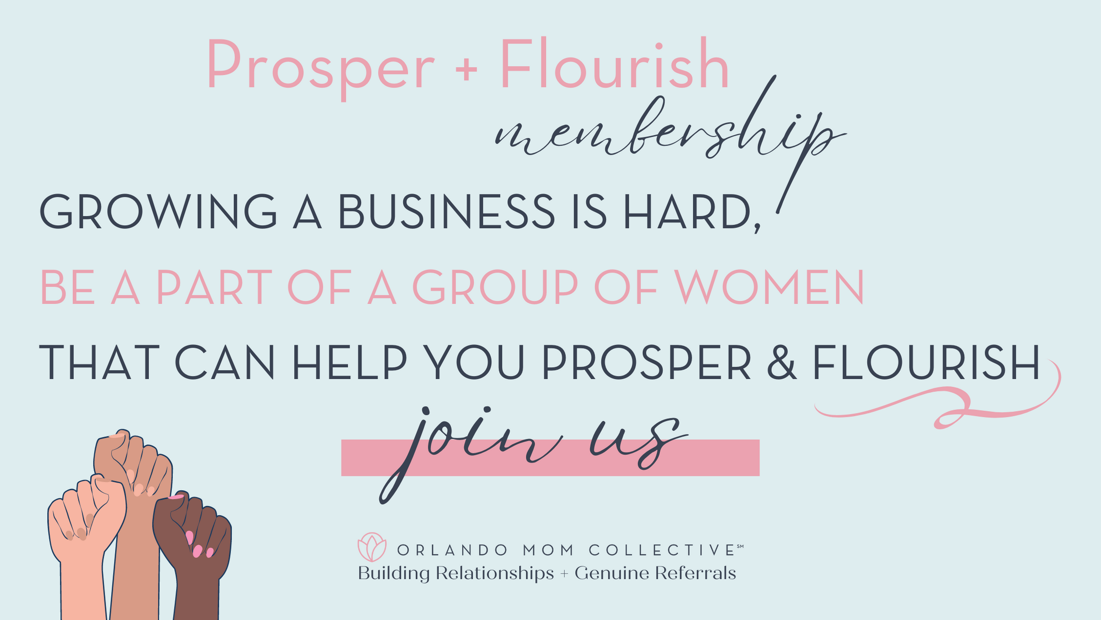 Prosper & Flourish, Women in Business Membership Program