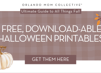 Halloween Printables! tan and brown gingham background with cream pumpkin, hedgehog and branch with orange and red leaves on it with 'free, download-able halloween printables' in the middle