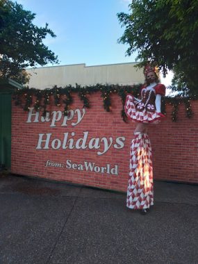 christmas at the theme parks, seaworld 