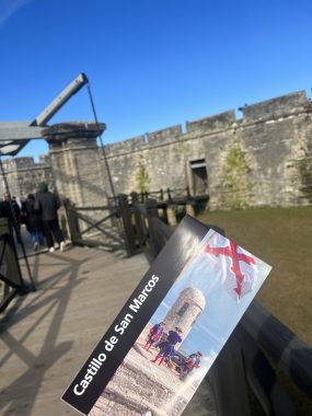 Castillo de San Marcos, date night in St. Augustine