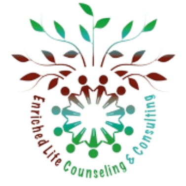 graphic for enriched life counseling and consulting, black history month women in business