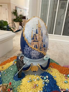 cinderella castle Easter egg