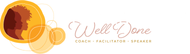 graphic of transition well done for black history month women in business