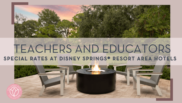 Teachers & Educators Special from Disney Area Hotels