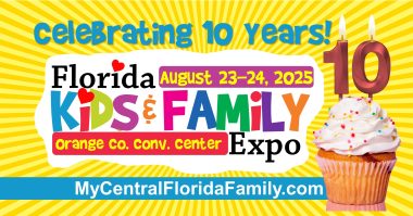 graphic of the Florida Kids and Family Expo on August 23-24