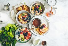 a spread of brunches for kid-friendly brunches