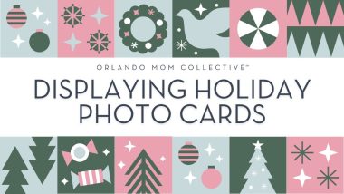 Displaying Holiday photo cards