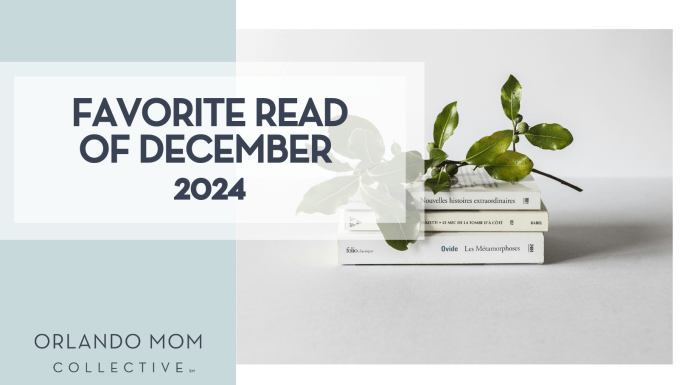 Alex lvrs via unsplash three white books with greenery on top on a light gray surface with white wall behind - Favorite Read of December 2024 text over top