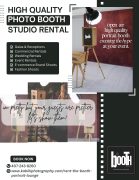 the booth - a portrait rental service